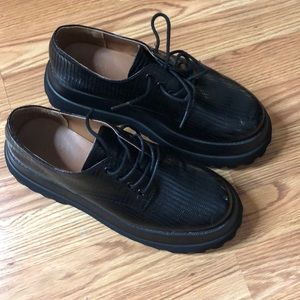 Asos loafer platforms